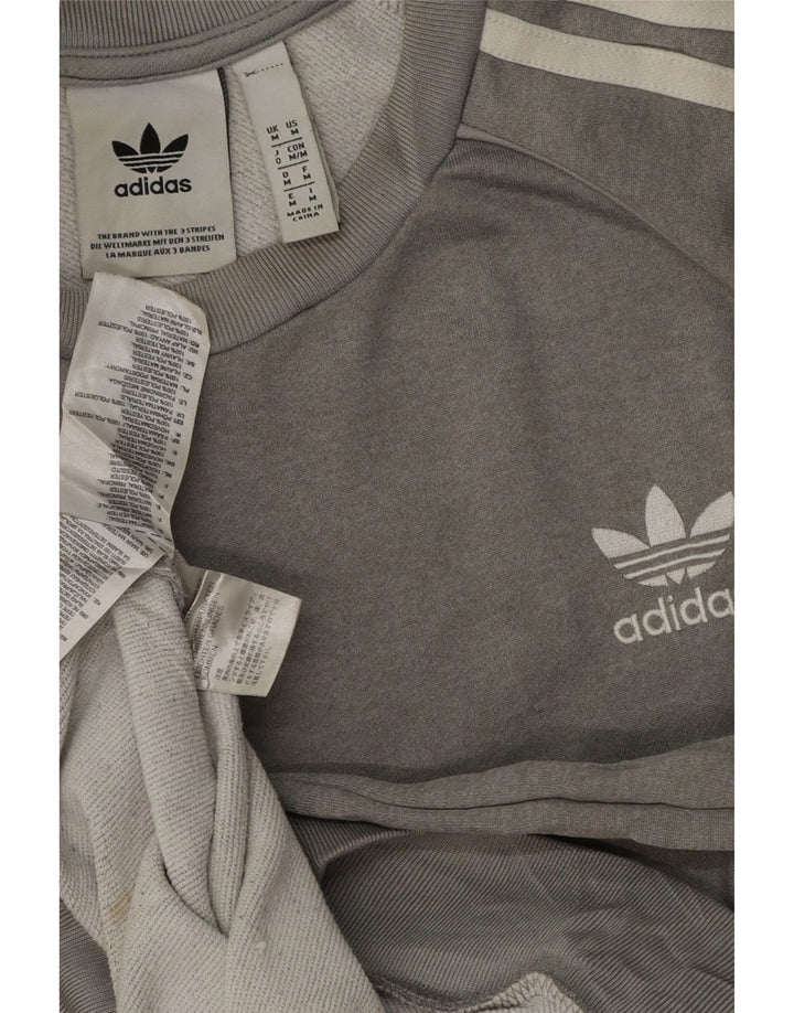 Hanorac pentru bărbați Adidas Jumper Medium Gri Poliester