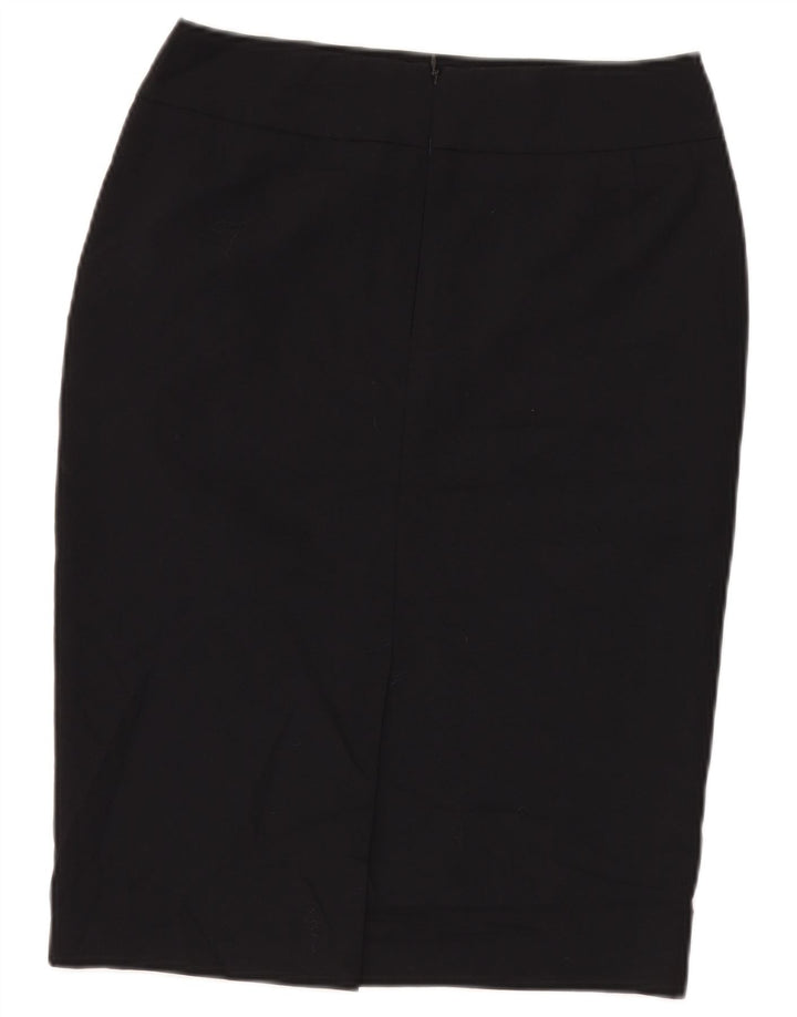 Fusta creion pentru femei Marks & Spencer UK 10 Small W28 Bleumarin Poliester