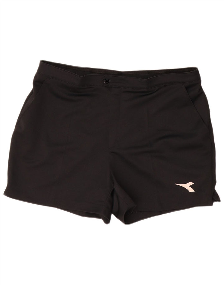 Pantaloni scurți chino pentru bărbați DIADORA XL W38 Poliester negru