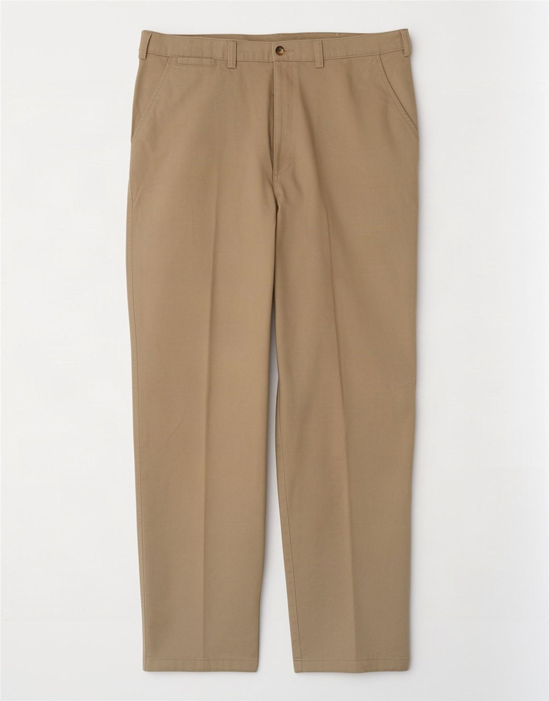 Pantaloni chino drepti pentru bărbați Cotton Traders W38 L31 bej