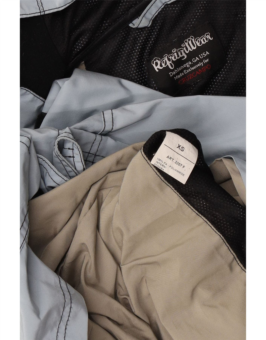 Jachetă de vânt pentru bărbați cu glugă REFRIGWEAR UK 34 XS Albastru Poliamidă