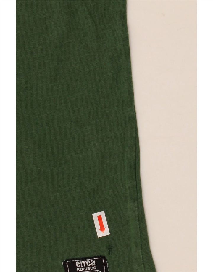 Tricou grafic Errea pentru bărbați Top mare verde