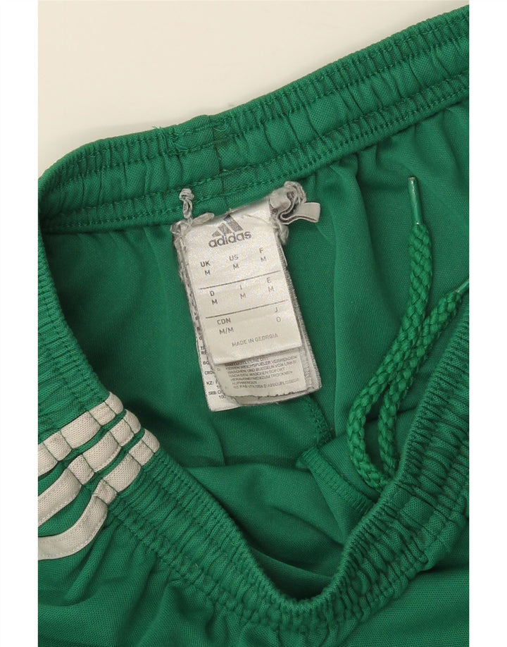 Pantaloni scurți sport Climalite ADIDAS pentru bărbați, poliester verde mediu