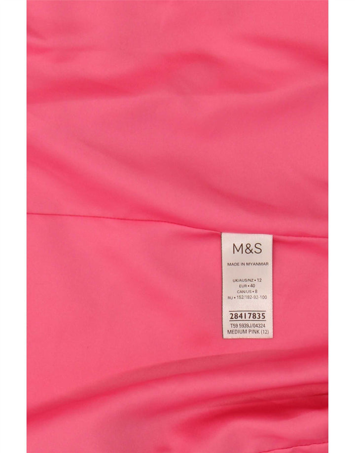 Marks & Spencer jachetă pentru femei cu mâneci 3/4 deschise, UK 12, roz mediu