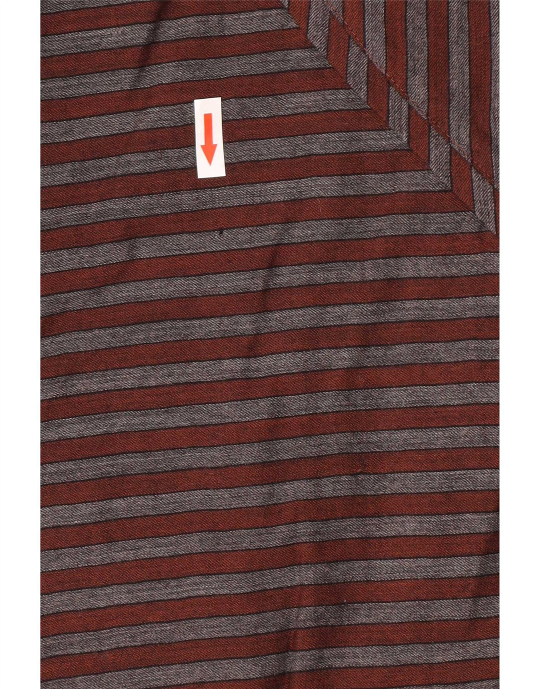 Vintage Womens Bluse Top IT 40 Small Brown Striped