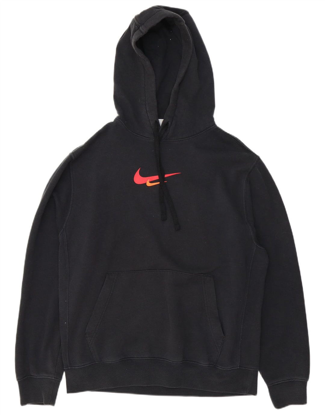 Pulover Nike Grafic pentru bărbați, bumbac mediu negru