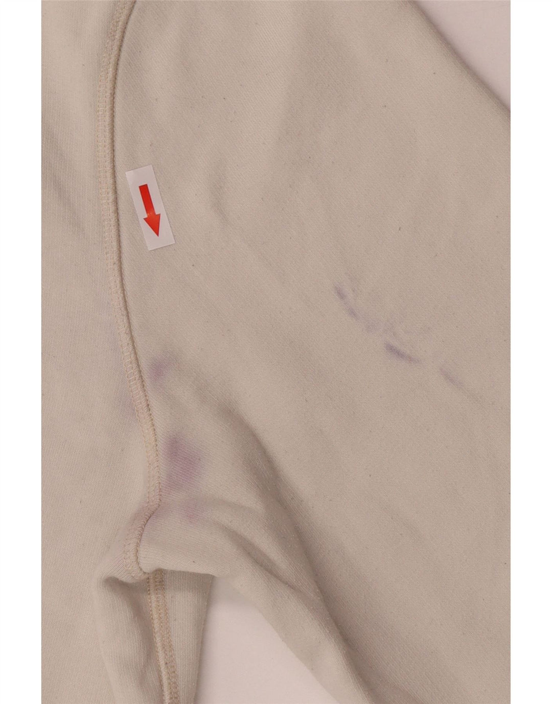 Jack Wills Pulover grafic pentru bărbați din bumbac mare, alb
