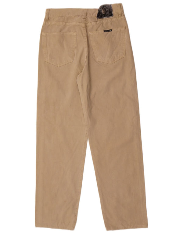 Trussardi Pantaloni casual pentru bărbați cu talie înaltă IT 46 Small W32 L30 Bej Bumbac