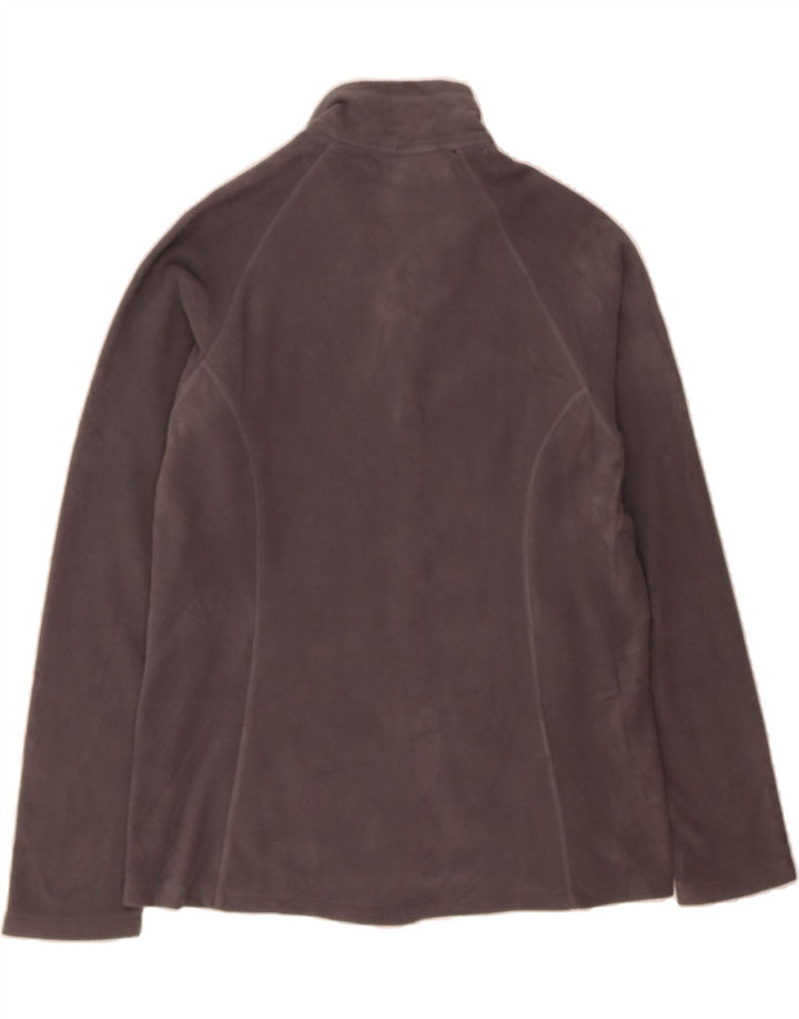EDDIE BAUER Womens Fleece Jacket UK 16 Large Grey Polyester Vintage Eddie Bauer and Second-Hand Eddie Bauer from Messina Hembry 