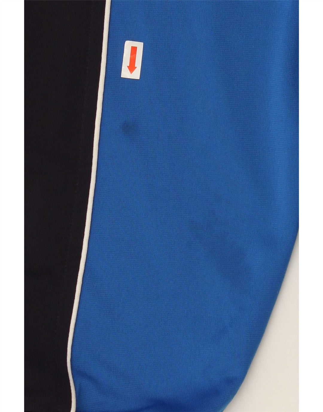 PUMA Mens Tracksuit Top Jacket Large Blue Colourblock Polyester Vintage Puma and Second-Hand Puma from Messina Hembry 