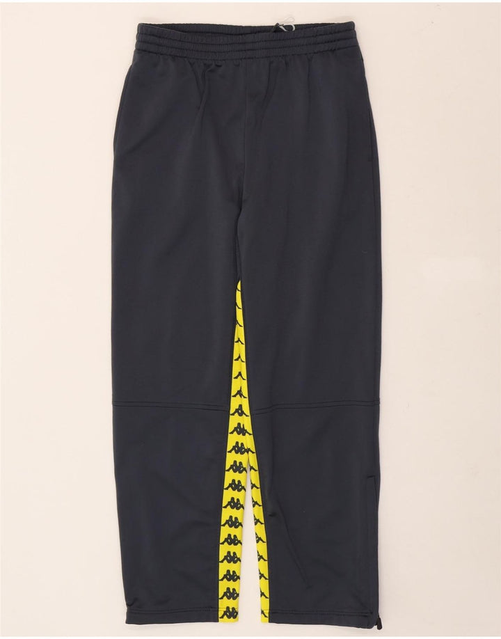 KAPPA Mens Tracksuit Trousers Small Grey Colourblock Polyester Vintage Kappa and Second-Hand Kappa from Messina Hembry 