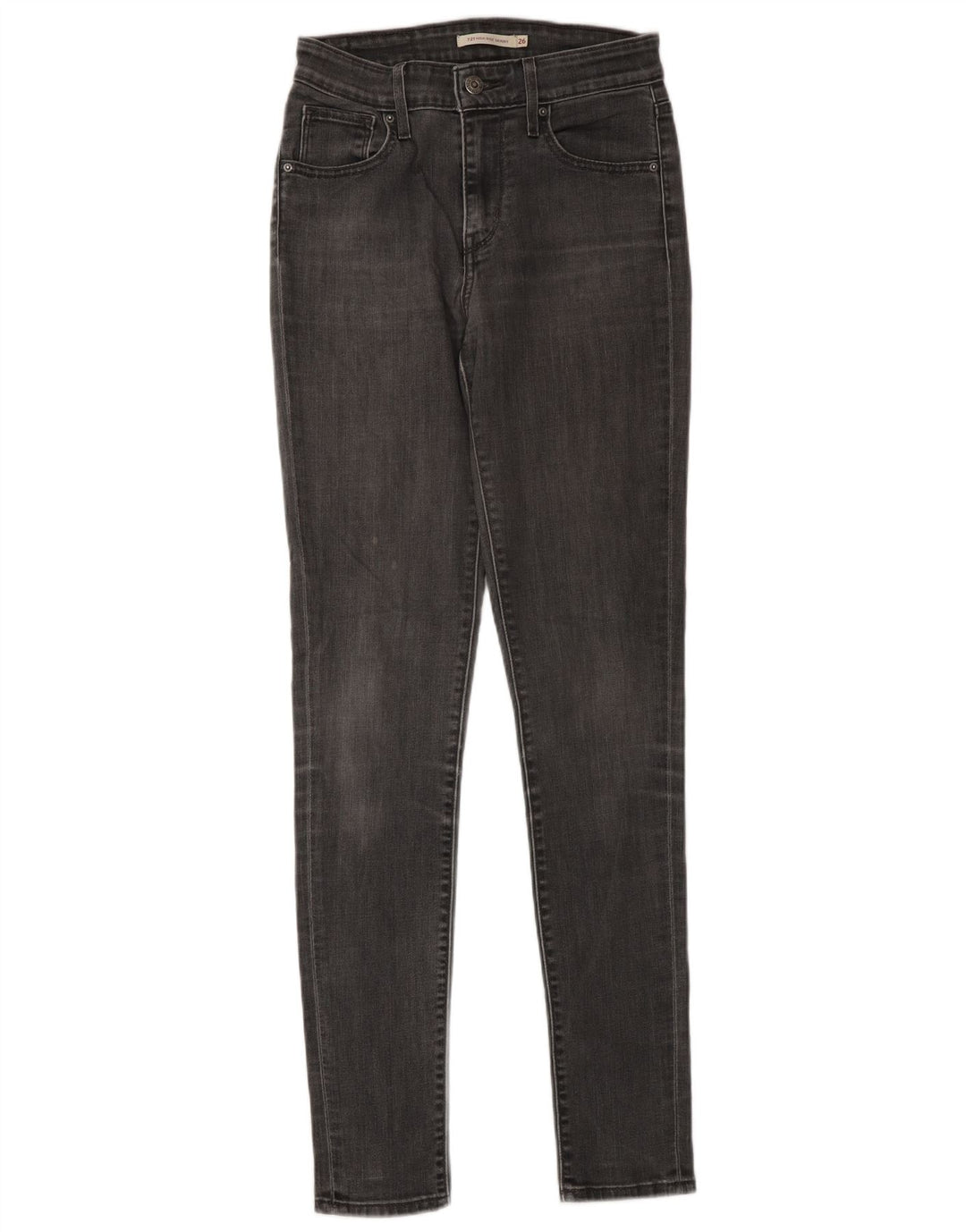 Blugi skinny pentru femei Levi's W26 L34 bumbac gri
