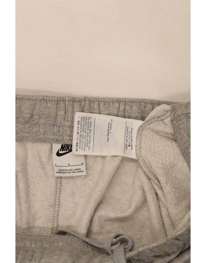 Pantaloni de trening Nike pentru bărbați, mari, gri, bumbac