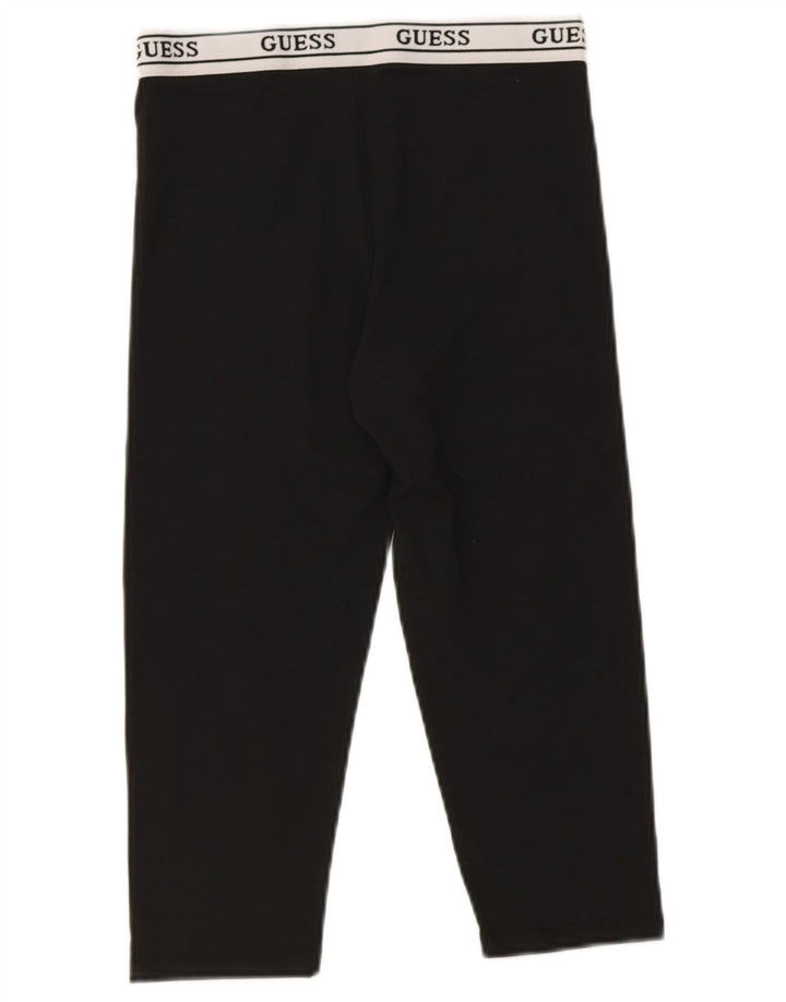 Leggings Capri Guess pentru femei UK 10 Small Black Modal