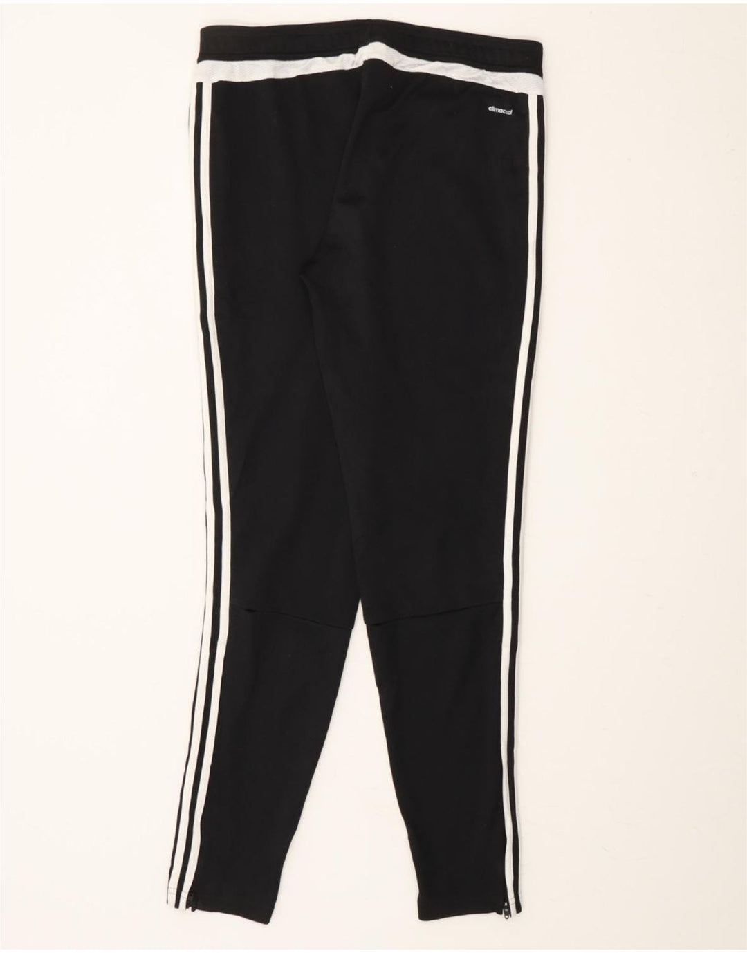 ADIDAS Womens Climacool Tracksuit Trousers UK 12/14 Medium  Black Striped Vintage Adidas and Second-Hand Adidas from Messina Hembry 