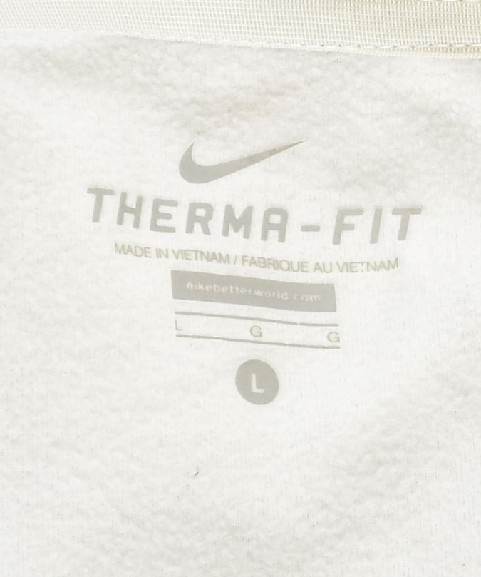 Jachetă pentru femei NIKE Therma Fit Fleece UK 14, mare, gri, poliester
