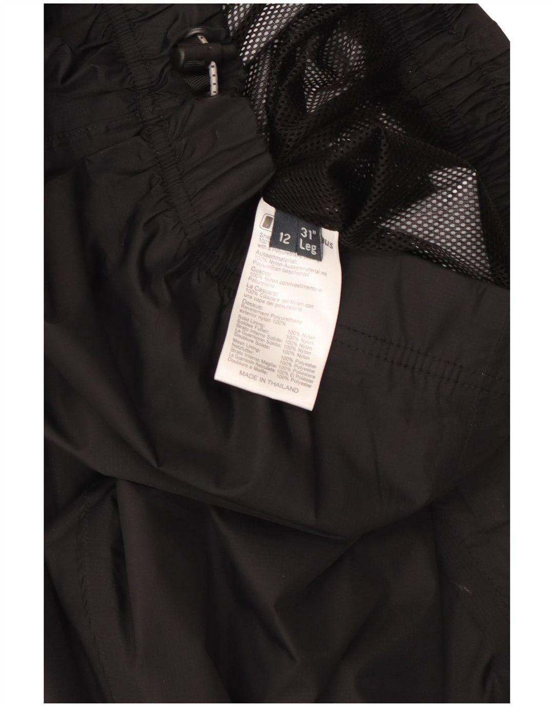 Pantaloni impermeabili pentru femei Berghaus UK 12 Medium Black Nylon