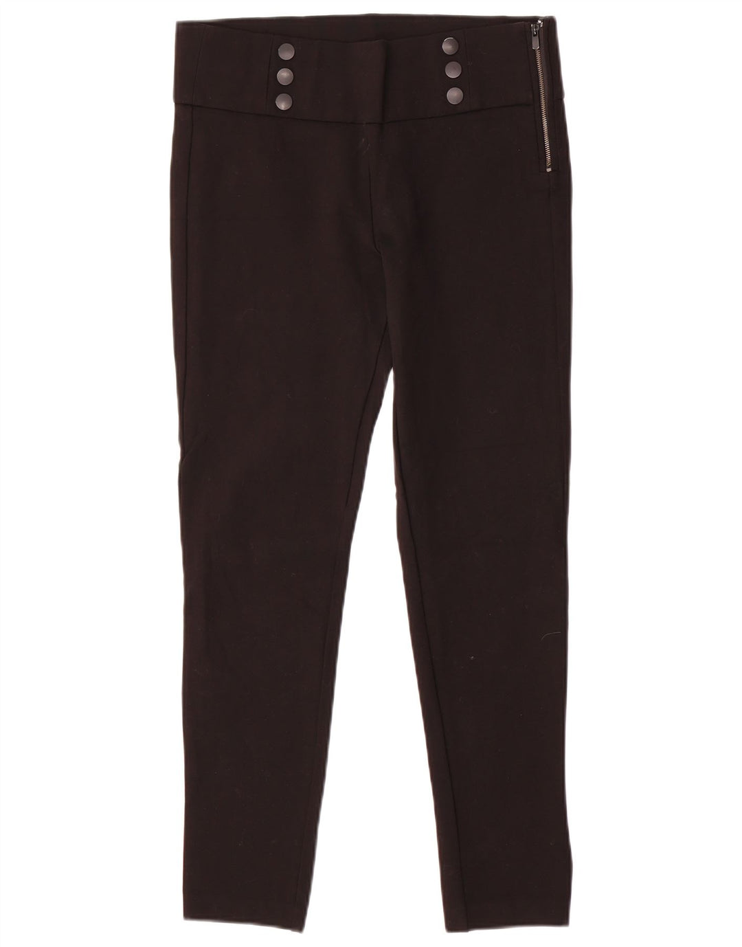 Pantaloni casual slim pentru femei Zara L32 L29 Negri