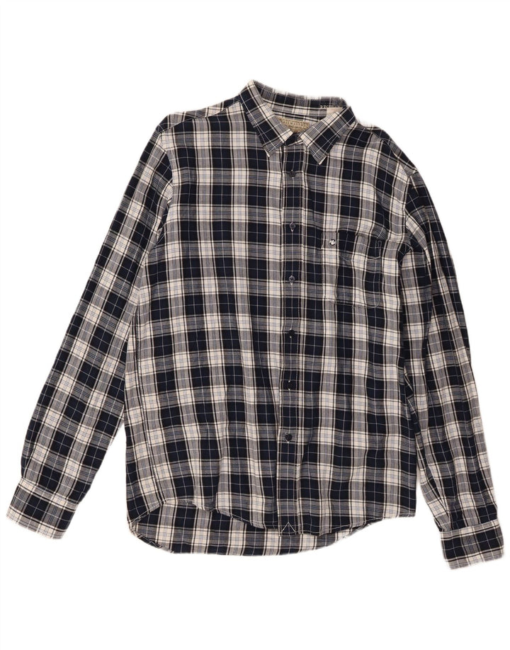 Cămașă de flanel pentru bărbați Murphy & Nye, XL, carouri bleumarin