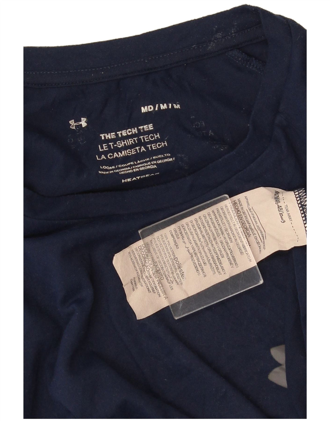 Tricou pentru bărbați UNDER ARMOUR Top Mediu Bleumarin Poliester