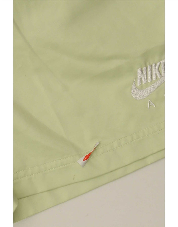 Pantaloni scurti sport Nike pentru femei UK 10 Small Green Poliester