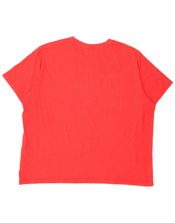 Tricou grafic Levi's pentru bărbați Top 2XL bumbac roșu