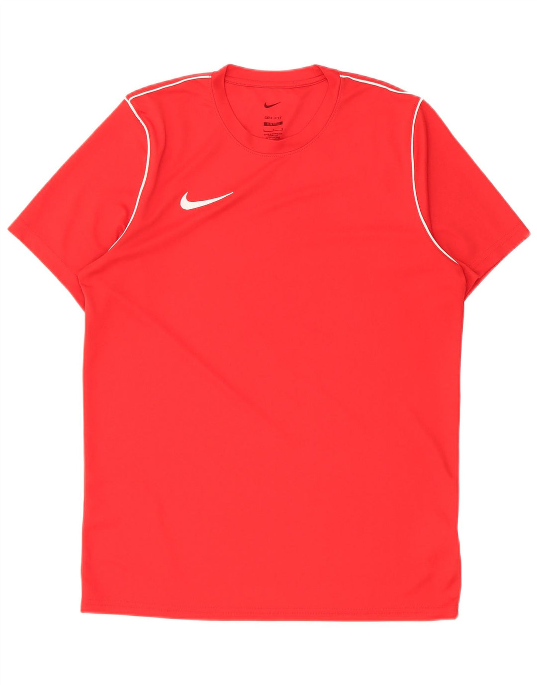 Tricou pentru bărbați Nike Dri Fit Slim Fit Top mare din poliester roșu