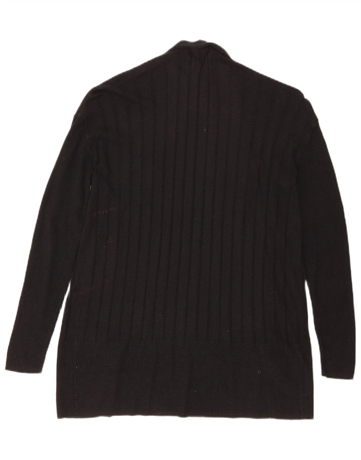 Pulover cardigan deschis pentru femei Marks & Spencer UK 10 mic cu dungi negre