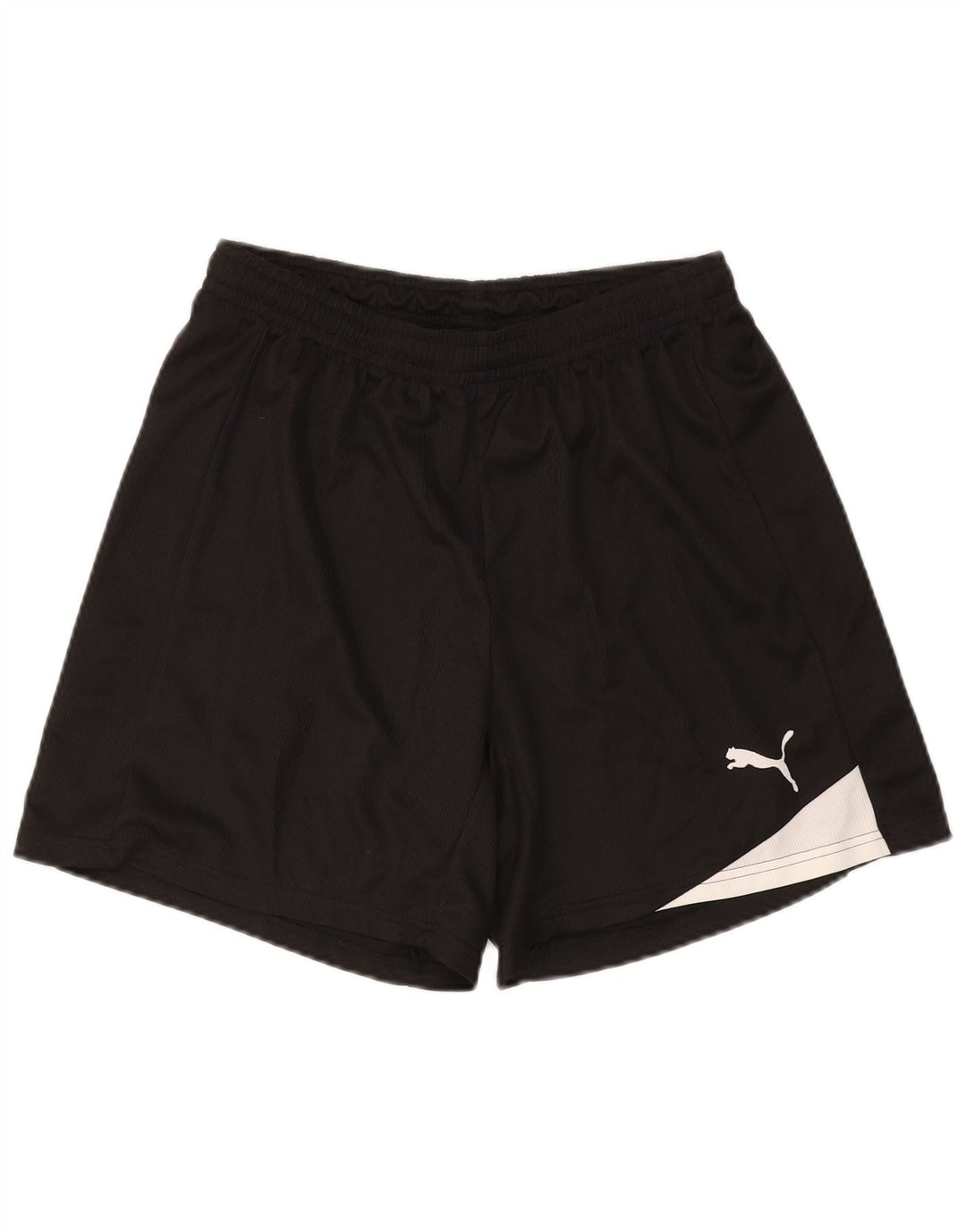 Pantaloni scurți sport Puma pentru bărbați, mari, negru, poliester color bloc