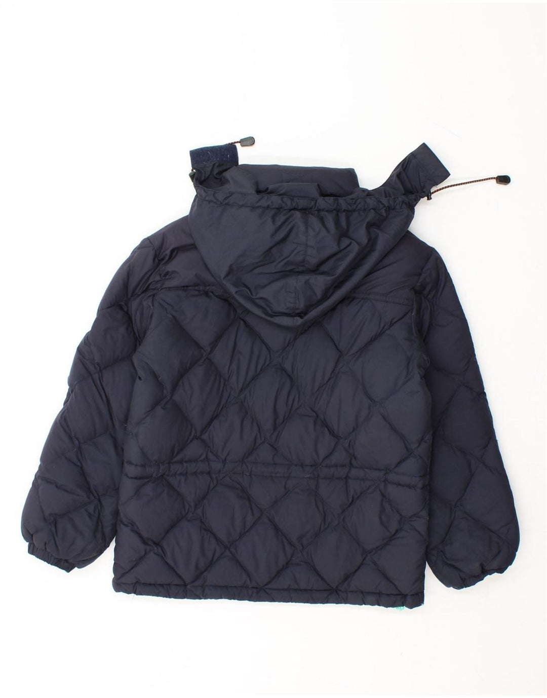 ALBERTO ASPESI Boys Hooded Padded Jacket 10-11 Years Medium Navy Blue Vintage Alberto Aspesi and Second-Hand Alberto Aspesi from Messina Hembry 