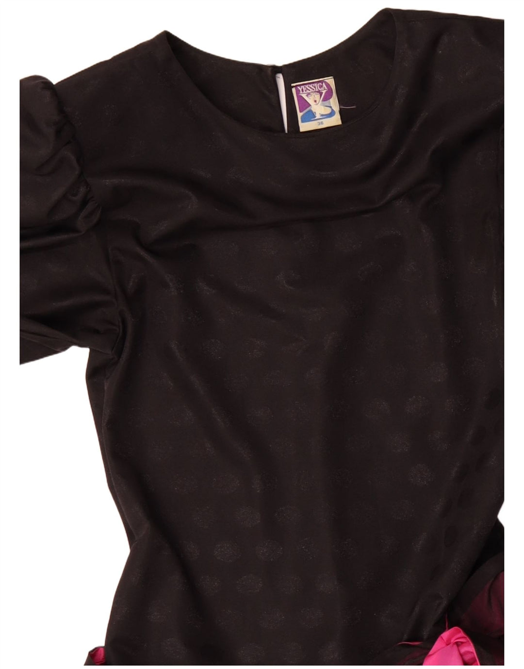 Rochie pentru femei YESSICA EU 36 Poliester color bloc negru mic