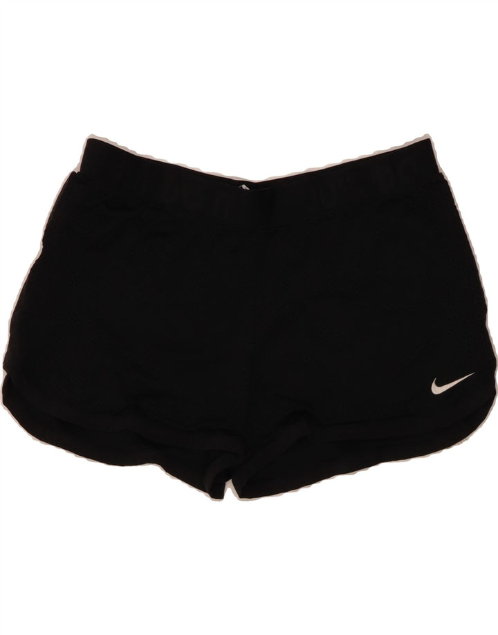 NIKE Womens Dri Fit Sport Shorts UK 16 Large Black Polyester Vintage Nike and Second-Hand Nike from Messina Hembry 