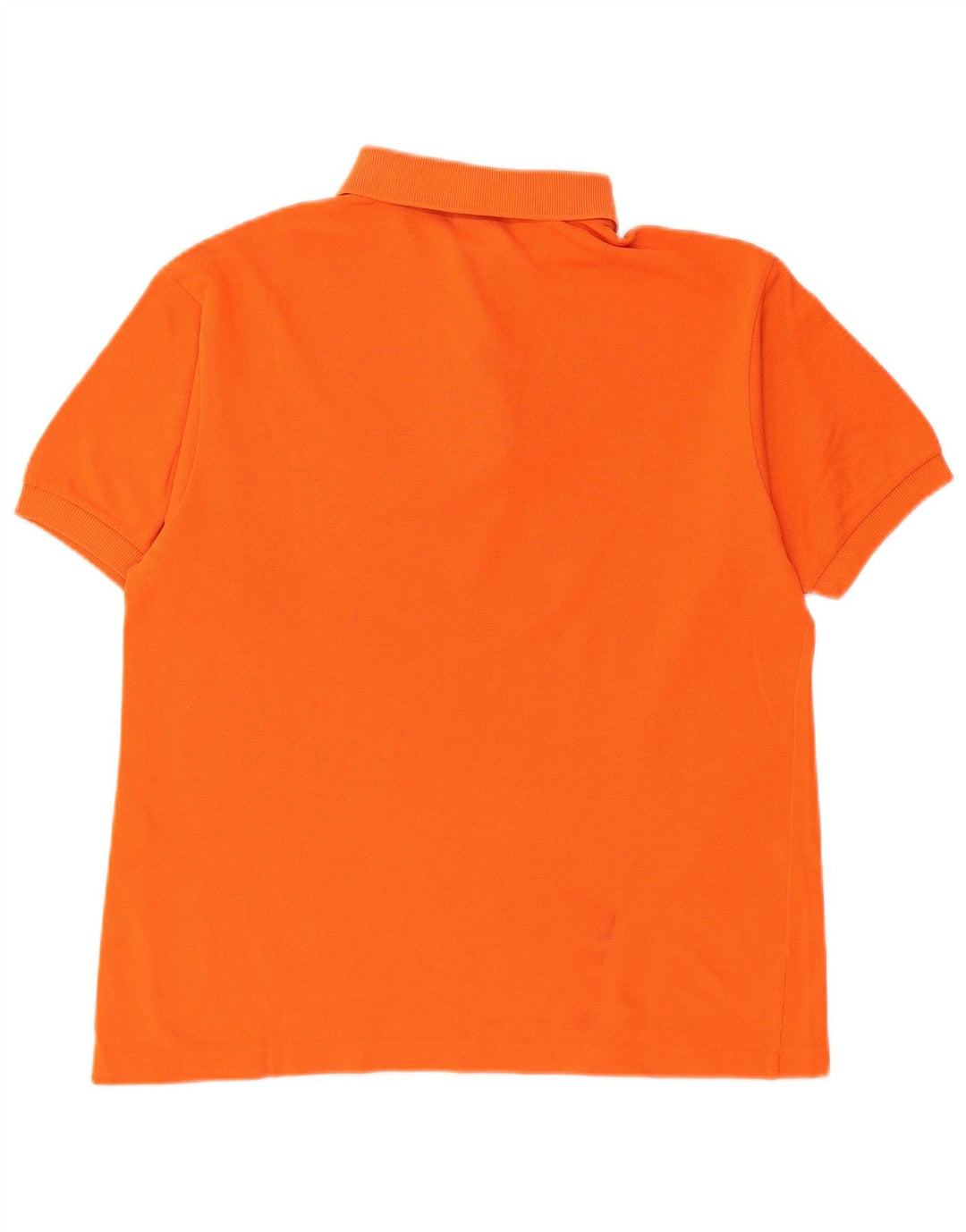 Tricou polo LACOSTE pentru baieti 15-16 ani bumbac portocaliu