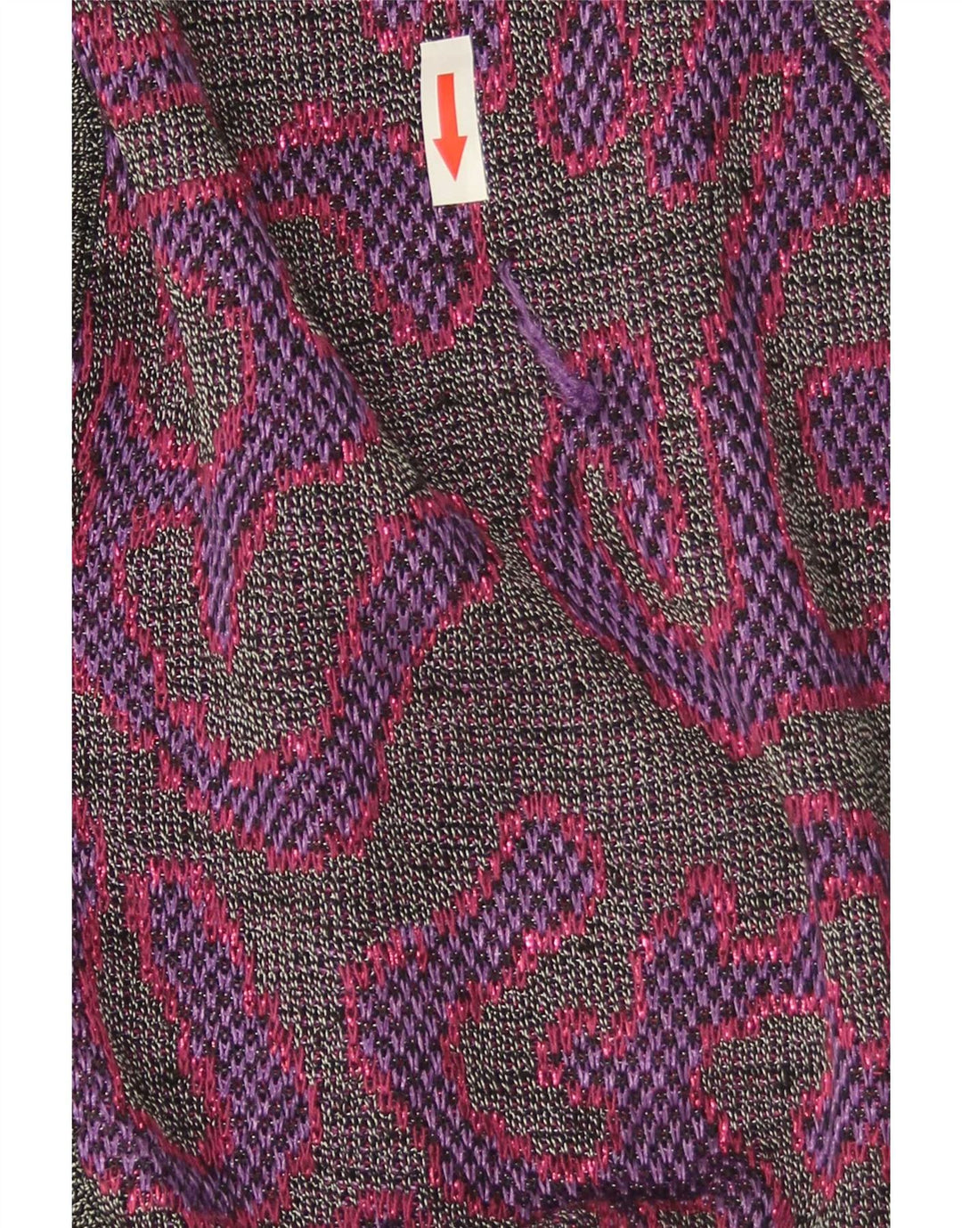 Pulover cardigan cu model abstract pentru femei Di Bari IT 40 mic violet