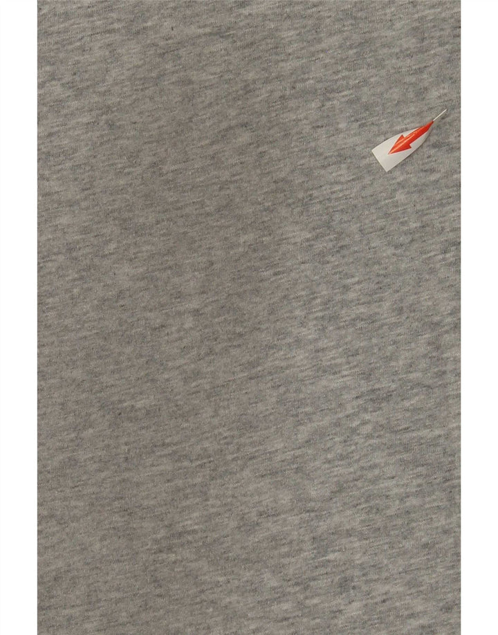 Tricou grafic Nike Dri Fit pentru bărbați Top din bumbac cu pete gri mediu