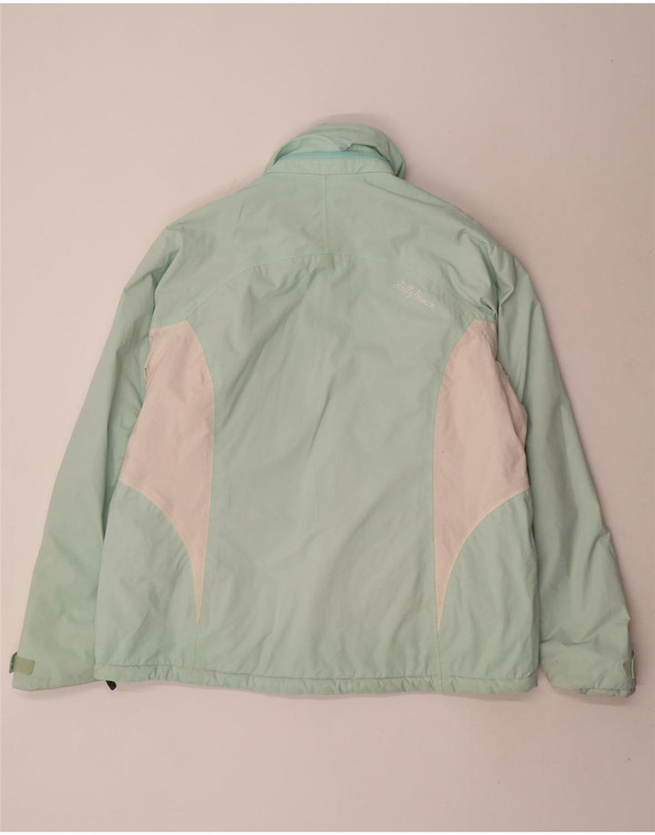 Jachetă de schi Helly Hansen pentru femei UK 20 2XL Turcoaz Poliamidă color bloc