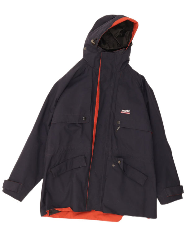 Jachetă de ploaie cu glugă pentru bărbați Musto Performance UK 38 Medium Navy Blue Marine
