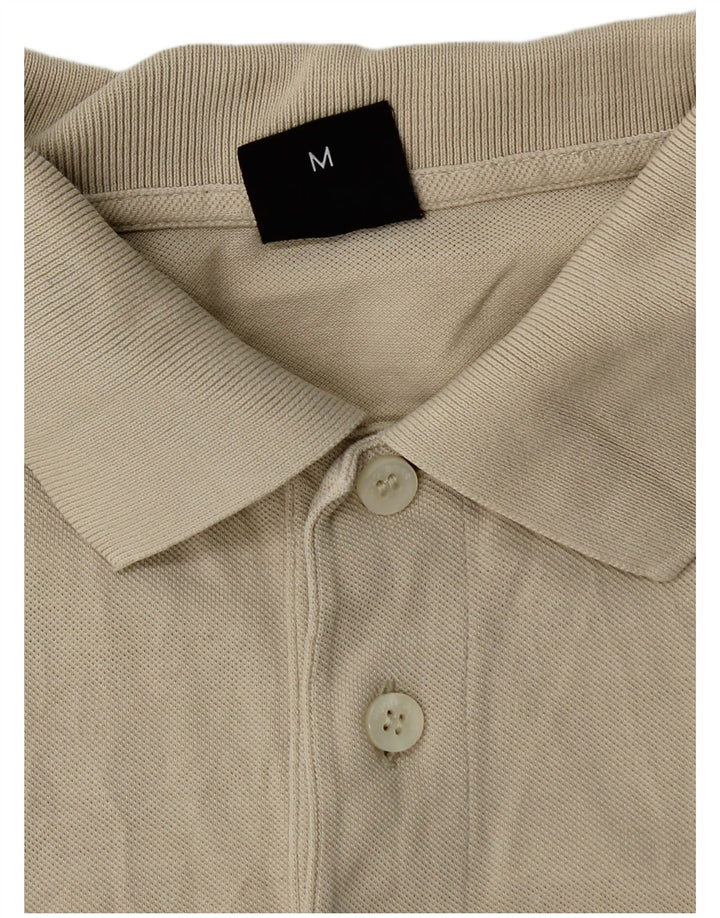 Tricou polo pentru bărbați Hugo Boss, bumbac, bej mediu, clasic