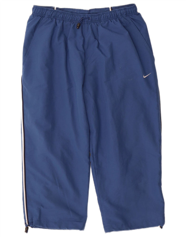 Pantaloni de trening Capri Nike pentru bărbați, mari, albastru, poliester