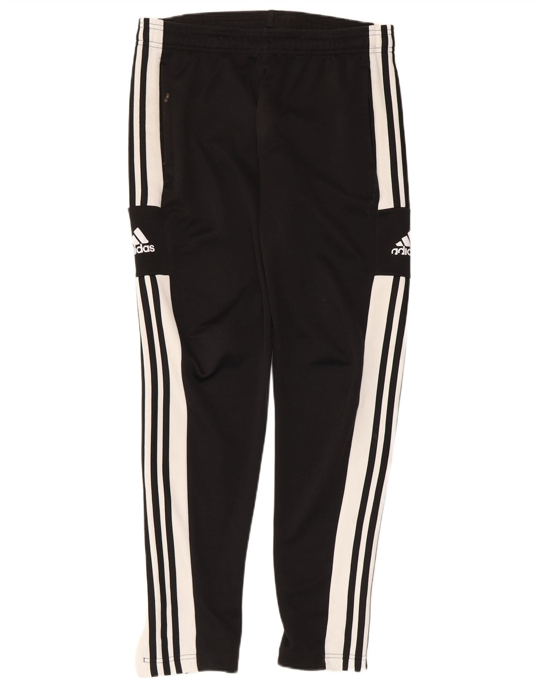 Pantaloni de trening pentru bărbați Adidas grafic, poliester mediu negru