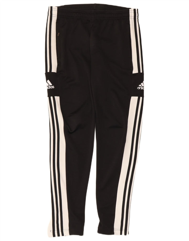 Pantaloni de trening pentru bărbați Adidas grafic, poliester mediu negru
