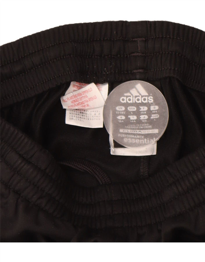 ADIDAS Băieți Pantaloni Trening Pantaloni Joggeri 13-14 Ani Poliester Negru