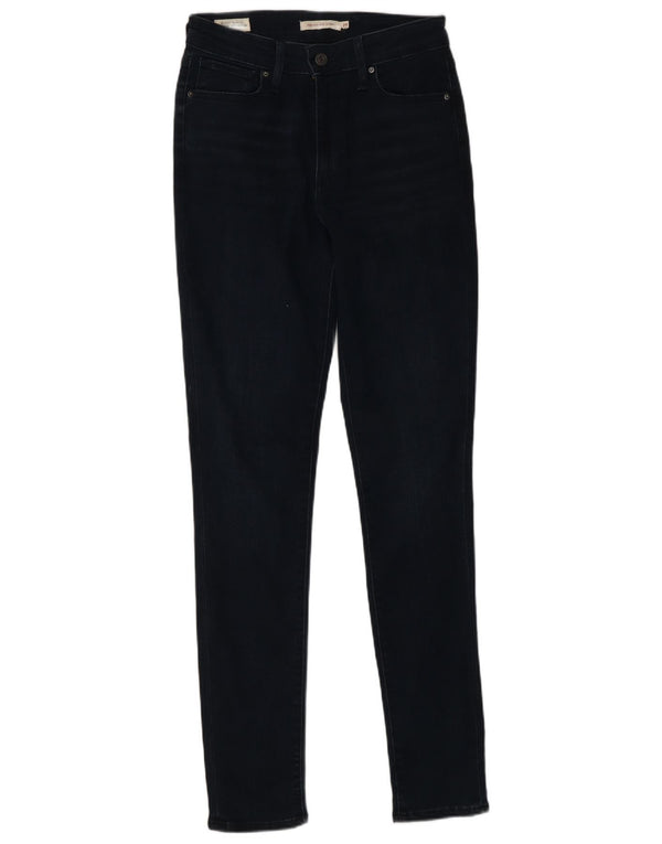 Blugi skinny cu talie mare 721 Levi's pentru femei W29 L30 bleumarin