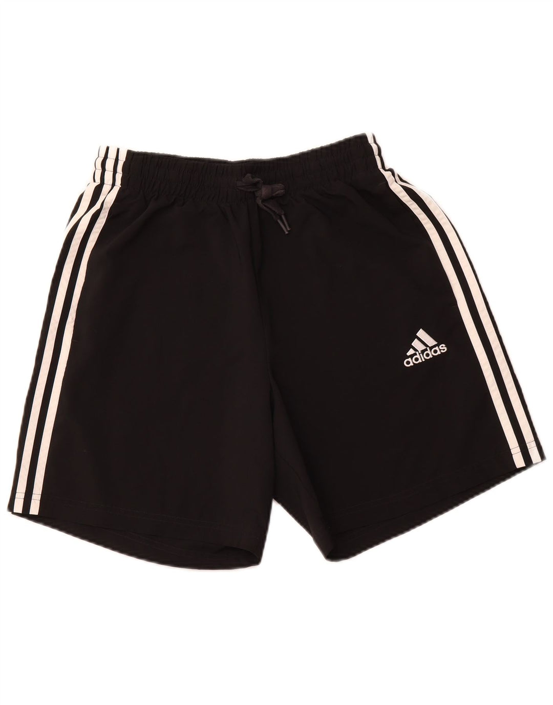 Pantaloni scurți sport ADIDAS pentru bărbați, poliester mediu negru