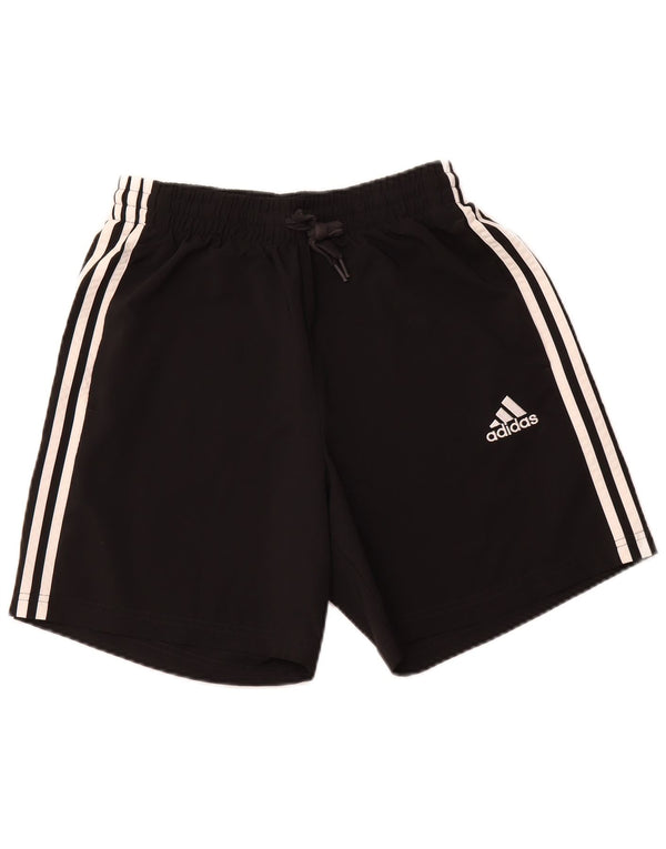 Pantaloni scurți sport ADIDAS pentru bărbați, poliester mediu negru