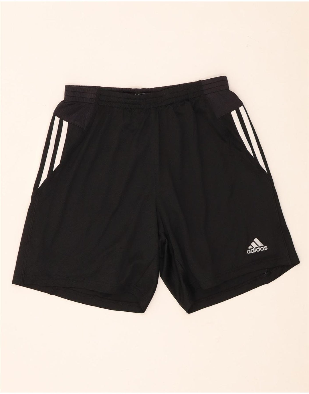 Pantaloni scurți sport pentru bărbați Adidas Climacool, poliester negru mic
