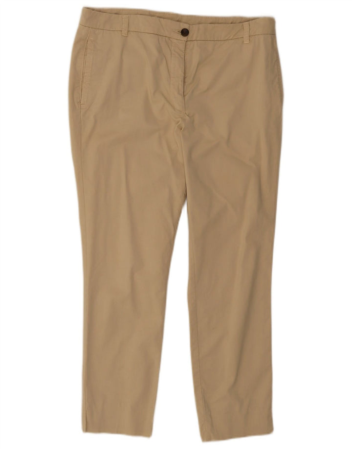 Pantaloni chino slim pentru femei Massimo Dutti L34 L26 bej