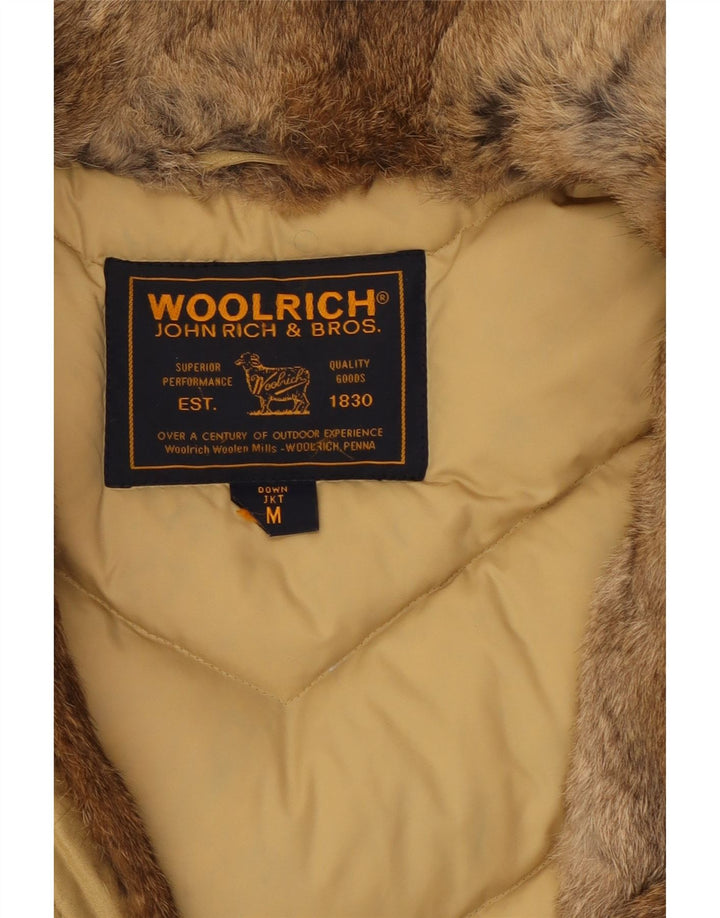 Palton căptușit pentru femei Woolrich UK 14 Medium Beige Bumbac