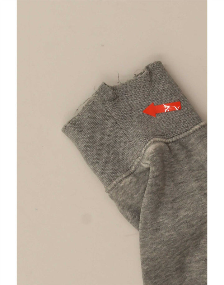 Pulover Nike pentru bărbați, bumbac cu pete, gri mediu
