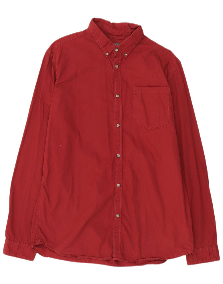 Cămașă bărbați JACK & JONES XL bumbac roșu